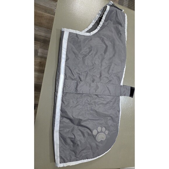 Top Paw XL Dog Reflective Jacket - Gray/Fleece, Very Warm - Picture 1 of 4